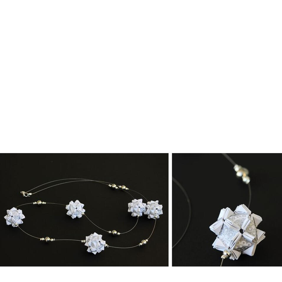 Colar Origami comprido