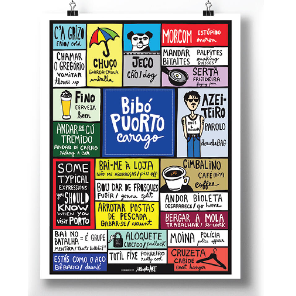 Poster &ldquo;Bibó Puorto&rdquo;