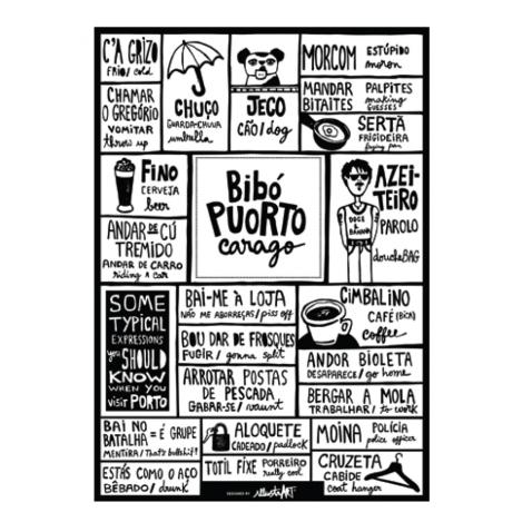 Poster &ldquo;Bibó Puorto&rdquo;