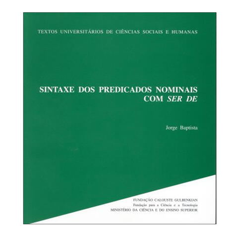 Sintaxe dos Predicados Nominais