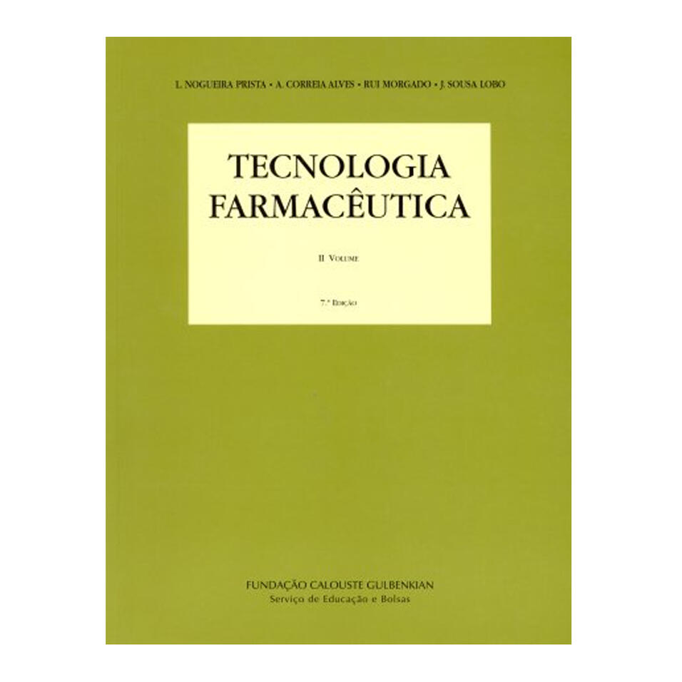 Tecnologia Farmacêutica II