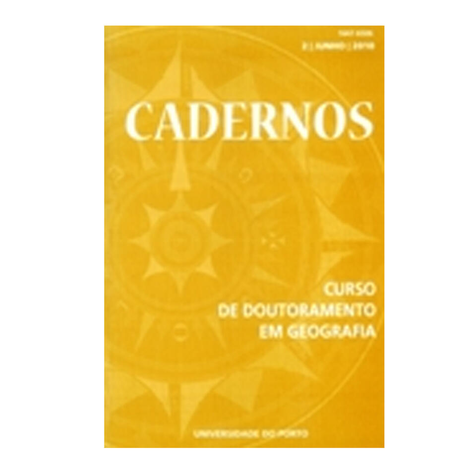 Cadernos: Curso de Doutoramento em Geografia 2