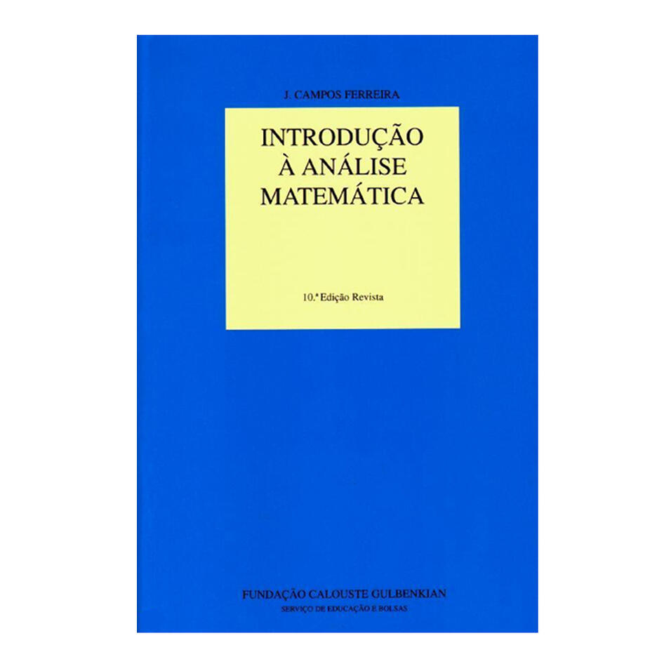 Introdução à Análise Matemática (10ª Ed.)