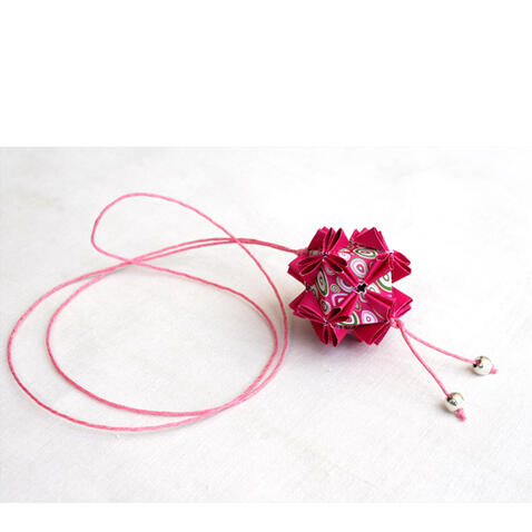 Colar Kusudama Pendurado