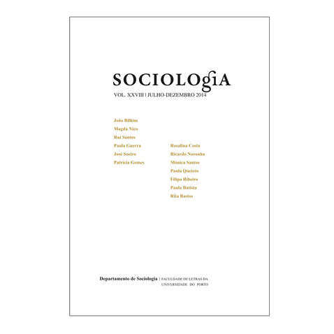 Revista da FLUP - Sociologia, Vol. 28