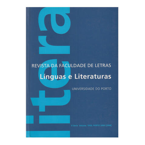 Revista da FLUP: Línguas e literaturas nº 23