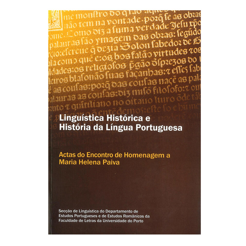 Linguística Histórica e História da Língua Portug.