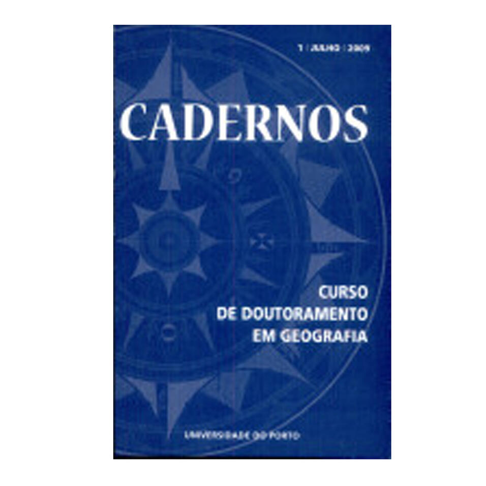Cadernos: Curso de Doutoramento em Geografia 1