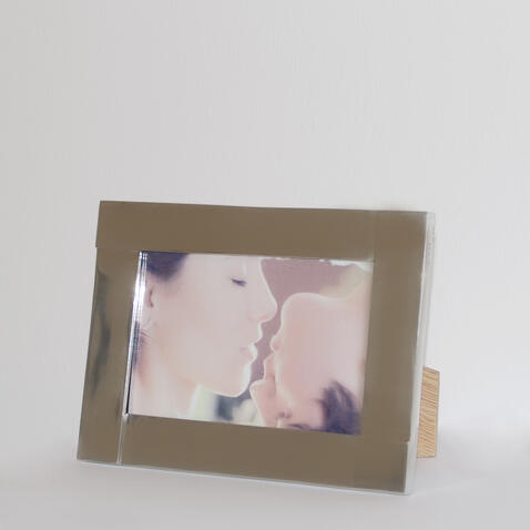 Moldura sobreposto 9x15, Estanho