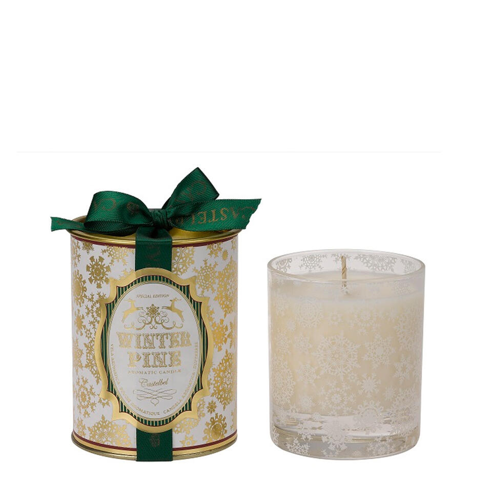 Vela Aromática &ldquo;Winter Pine&rdquo;, Ed. Natal