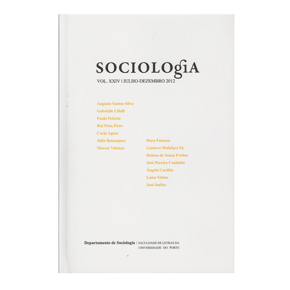Sociologia, n.º 24
