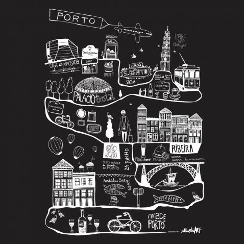 T-shirt &ldquo;Made in Porto&rdquo;