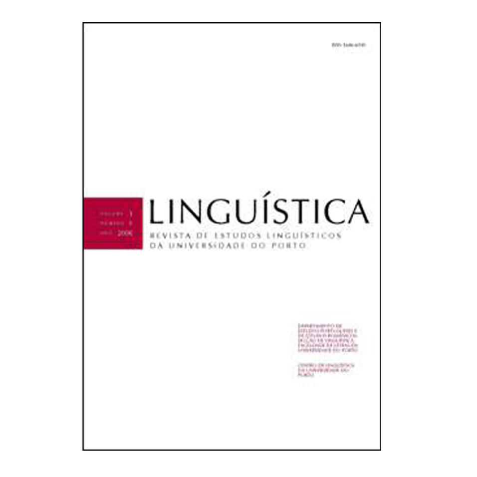 Linguística:Rev. Estudos Linguísticos,Vol 3  Nº 1