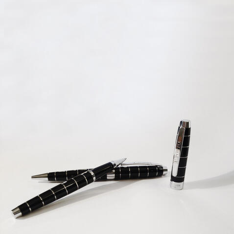 Conjunto Roller + Caneta Preta