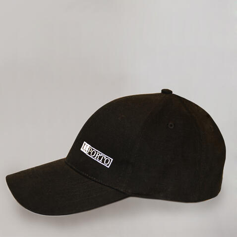 Boné Preto (Bordado)