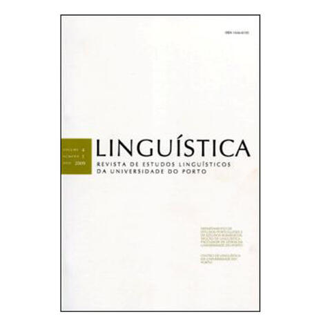 Linguística, Vol. 4