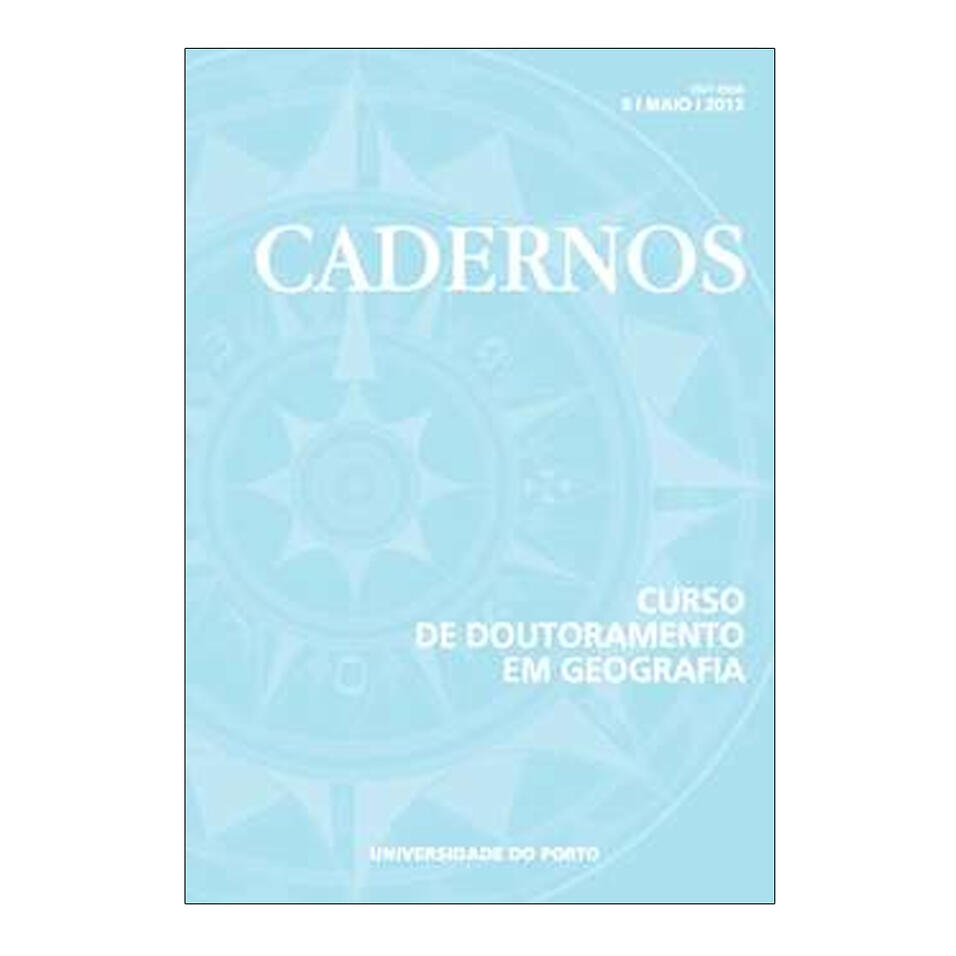 Cadernos: Curso de Doutoramento em Geografia 5