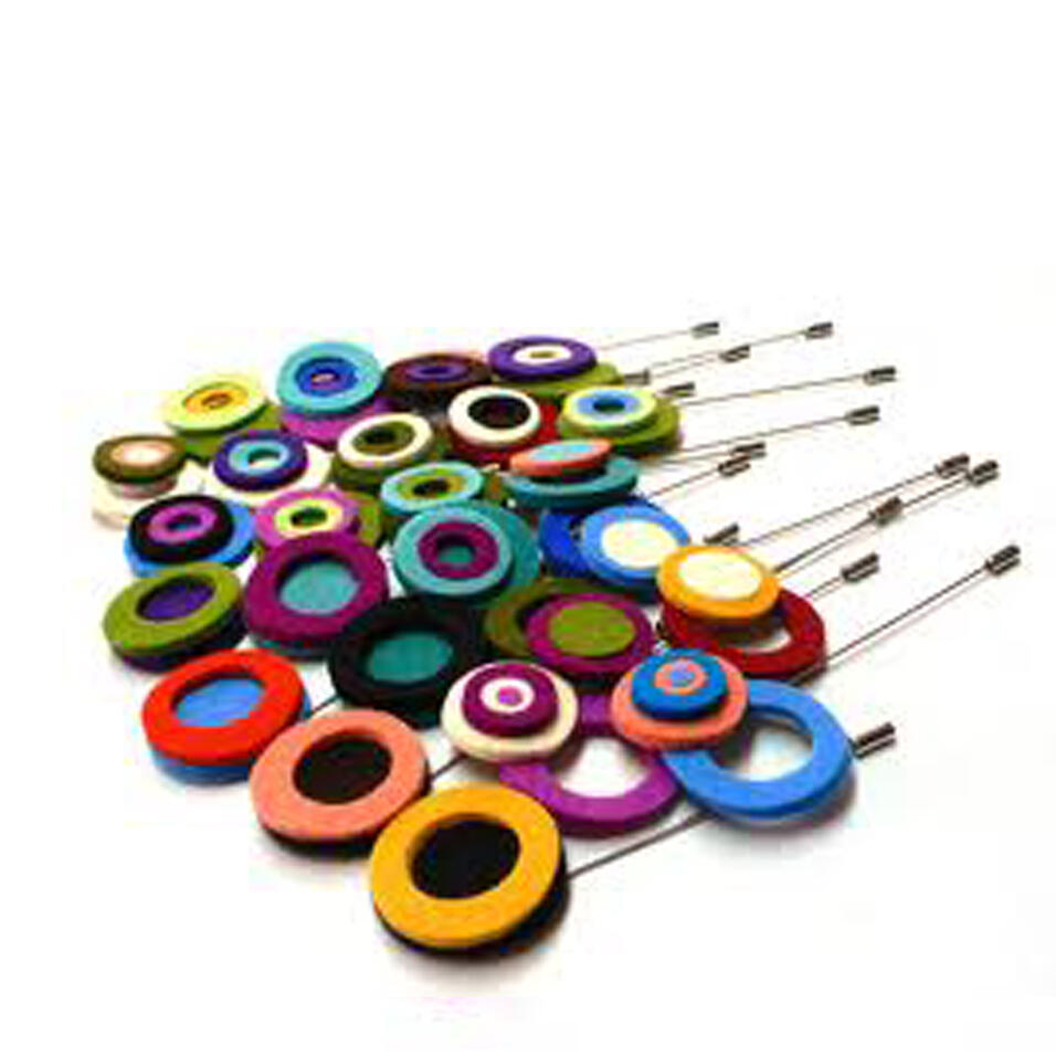 Alfinete de feltro, modelo simples (S)