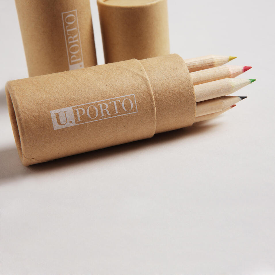 Caixa com 12 lápis de cor