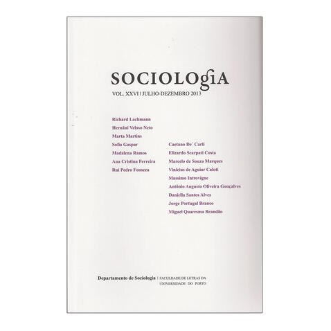 Revista da FLUP - Sociologia, Vol. 26