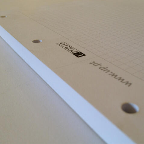 Bloco A4 - sem capa (quadriculado)