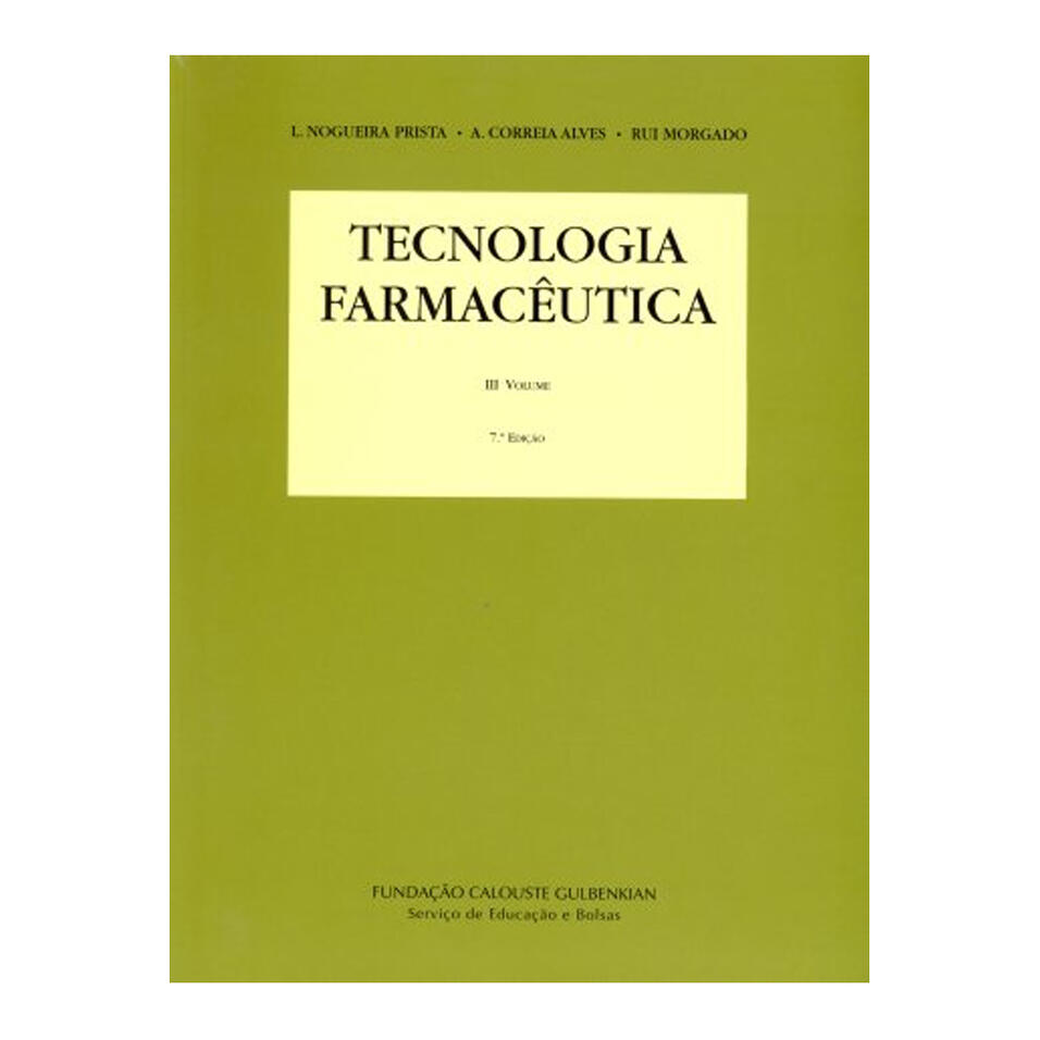 Tecnologia Farmacêutica III