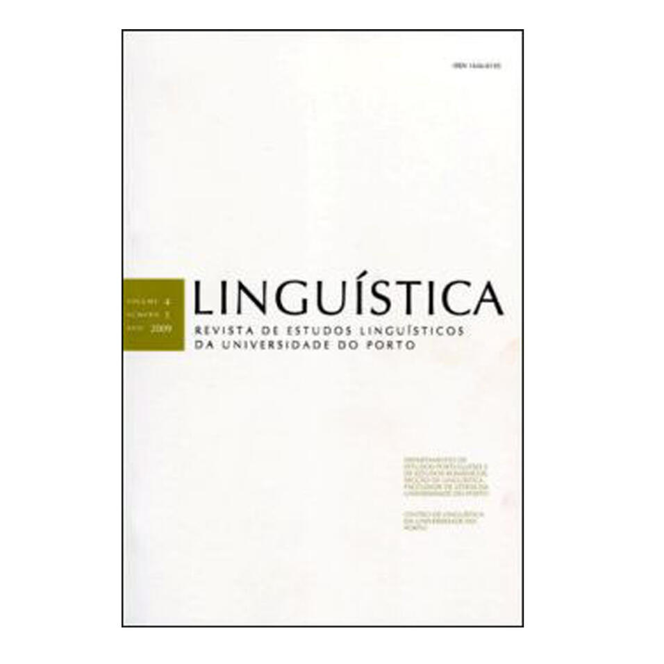 Linguística, Vol. 4