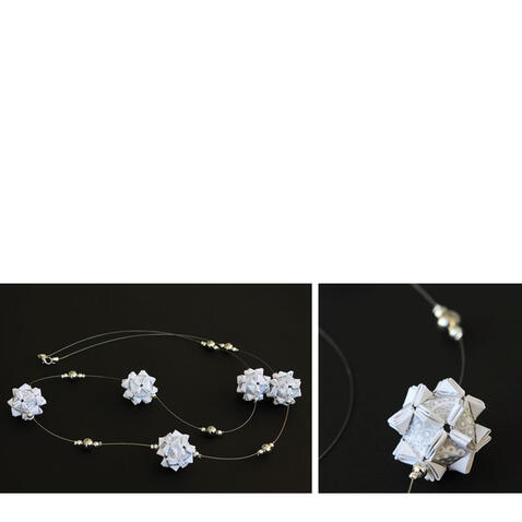 Colar Origami comprido