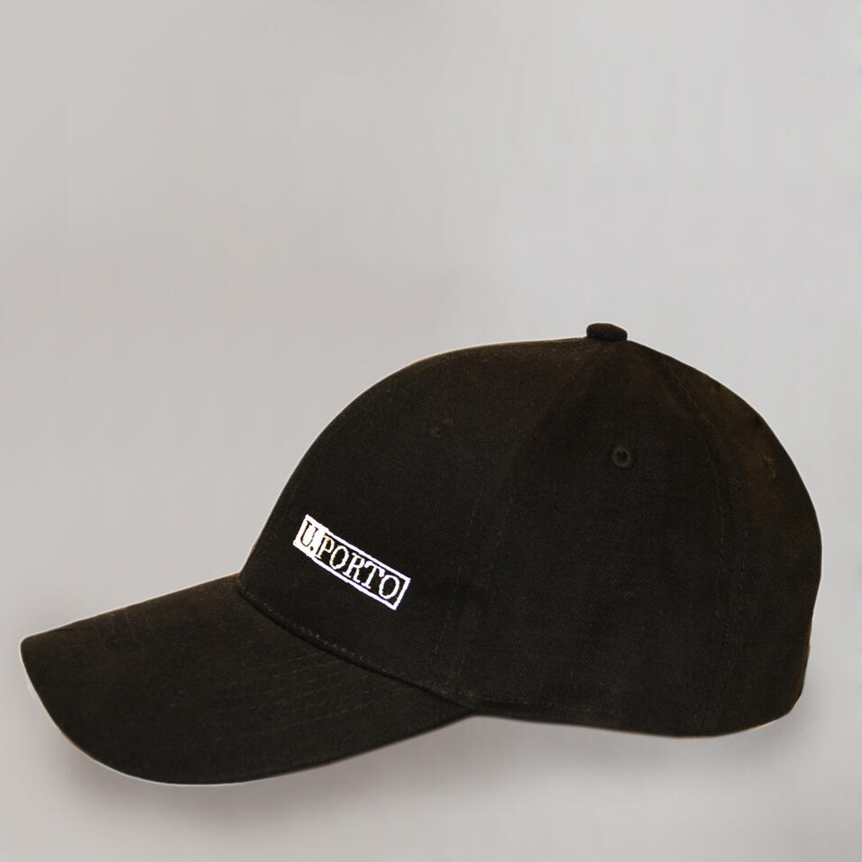 Boné Preto (Bordado)