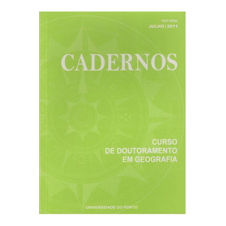 Cadernos: Curso de Doutoramento em Geografia 3