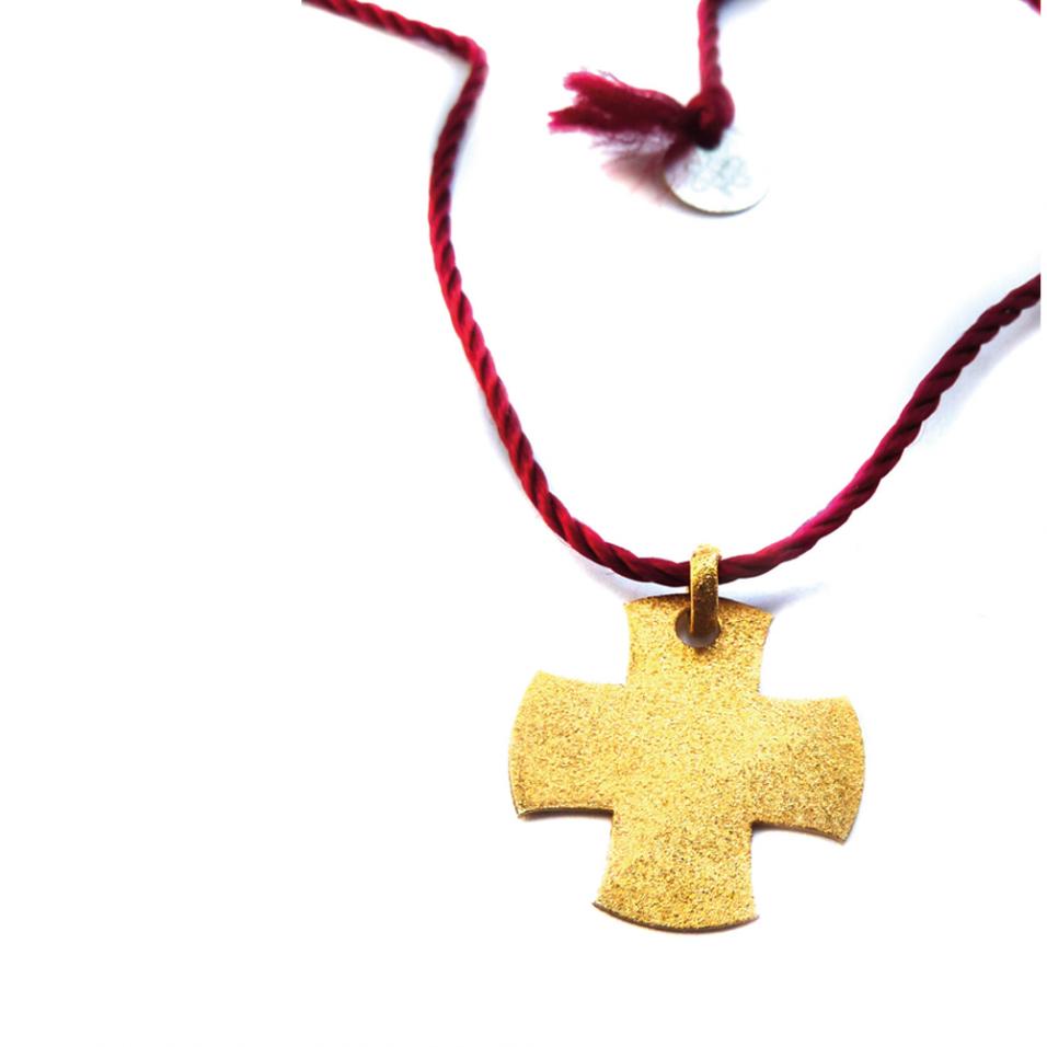 Fio com Medalha &ldquo;Cruz&rdquo;