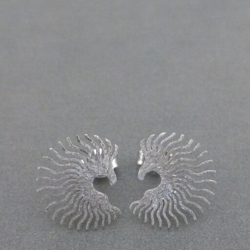 Brincos &ldquo;Cinderela&rdquo; Prateados (S)