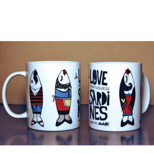 Caneca &ldquo;Sardinhas&rdquo;
