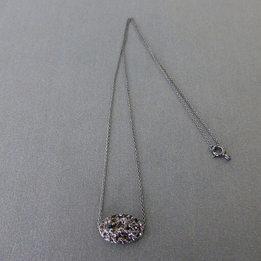 Correntinha &ldquo;Crystal&rdquo; de Prata com Banho de Ródio