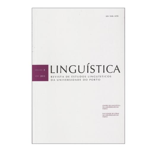 Linguística: Rev. Estudos Linguísticos,Vol 8 2013