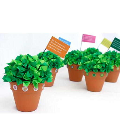 Manjerico em Origami