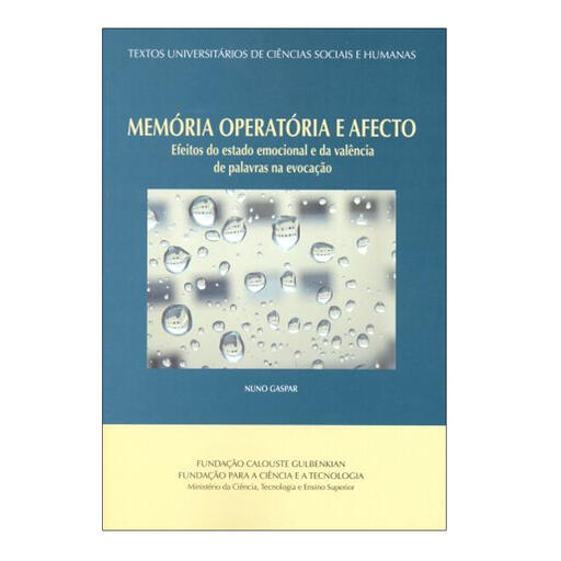 Memória Operatória e Afecto