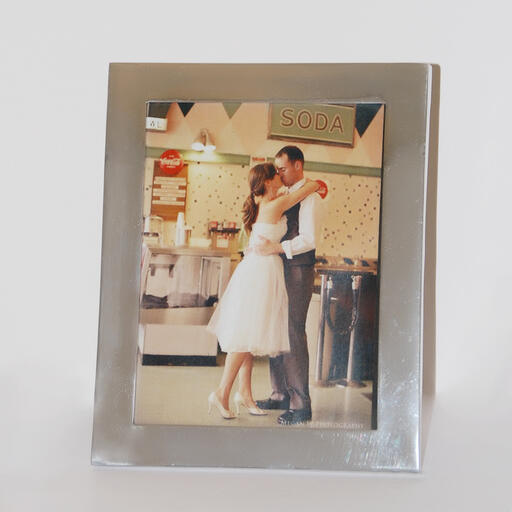 Moldura Lisa 15x20, Estanho