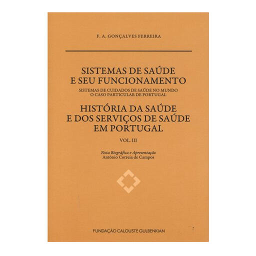 Obras Gonçalves Ferreira, Vol. III