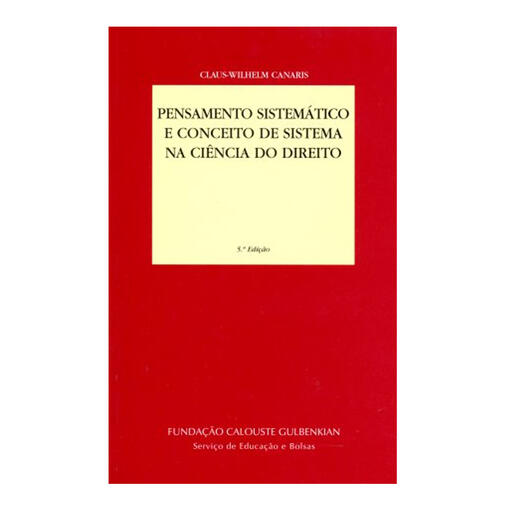 Pensamento Sistemático e Conceito de Sistema (...)
