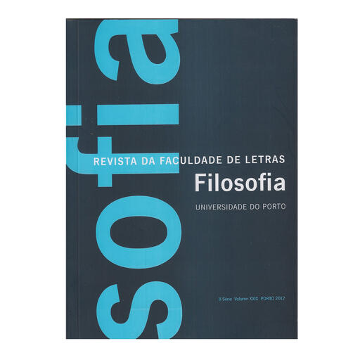 Revista da FLUP - Filosofia, Série II, Vol. 29