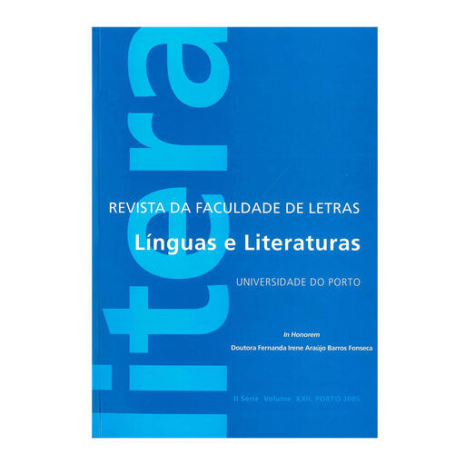 Revista da FLUP - Línguas e Literaturas XXII