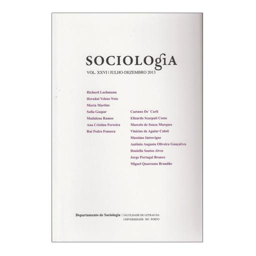 Revista da FLUP - Sociologia, Vol. 26