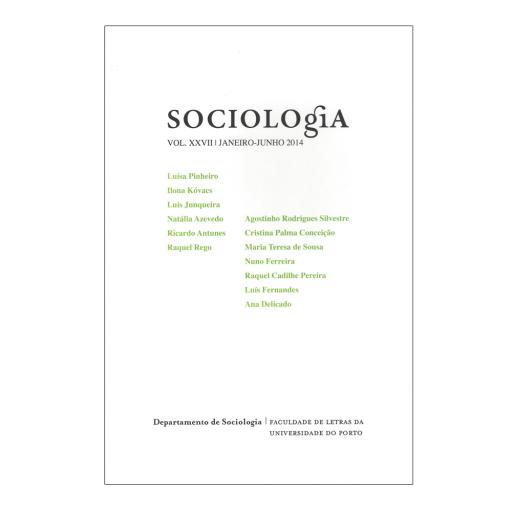 Revista da FLUP - Sociologia, Vol. 27