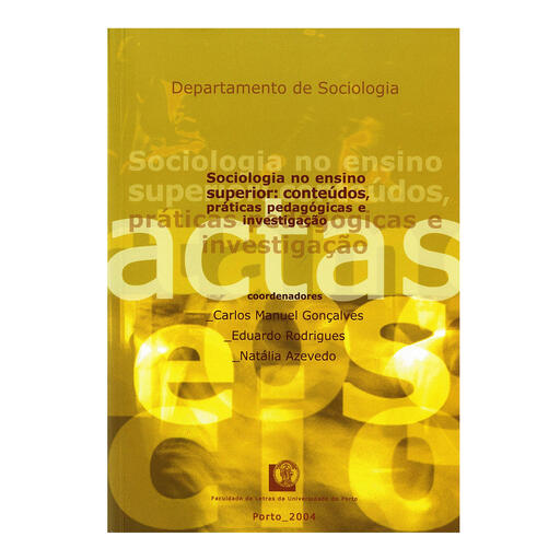 Sociologia no ensino superior: conteúdos, práticas