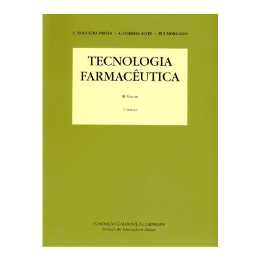Tecnologia Farmacêutica III